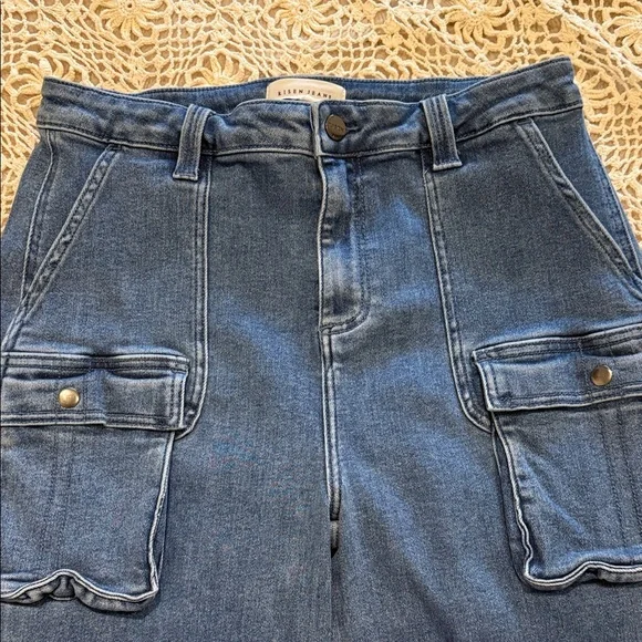 Risen Wide Leg Cargo Jeans - Picture 2 of 5